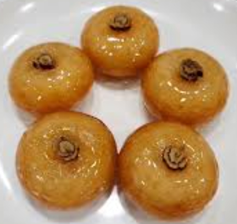 한국의 떡 종류 우메기떡(개성주악)