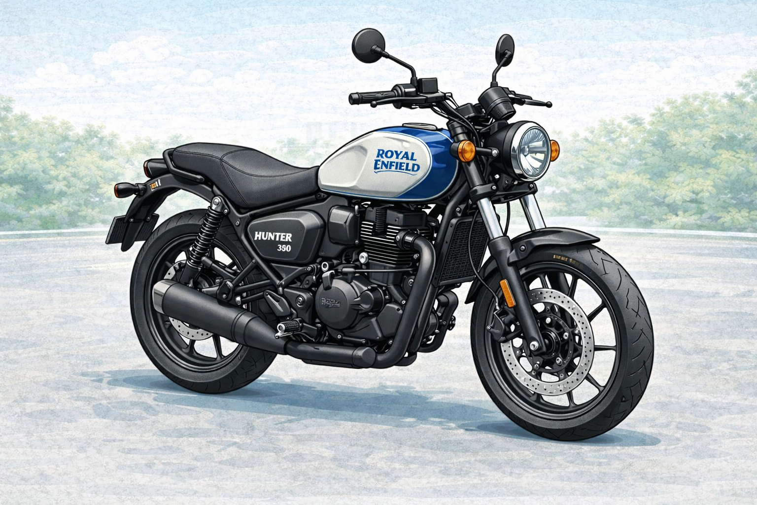 감성 중심 가성비 모델: 로얄엔필드 헌터 350