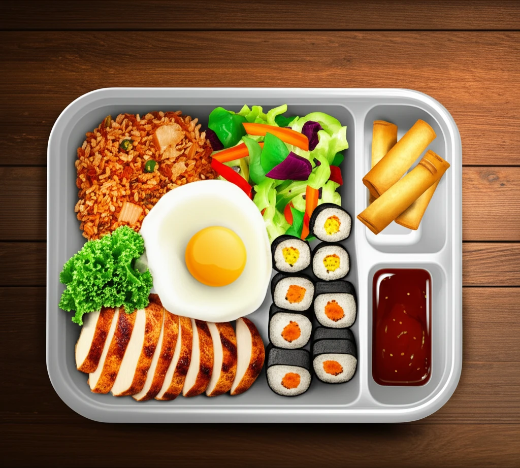 바쁜 직장인을 위한 건강 도시락: 영..