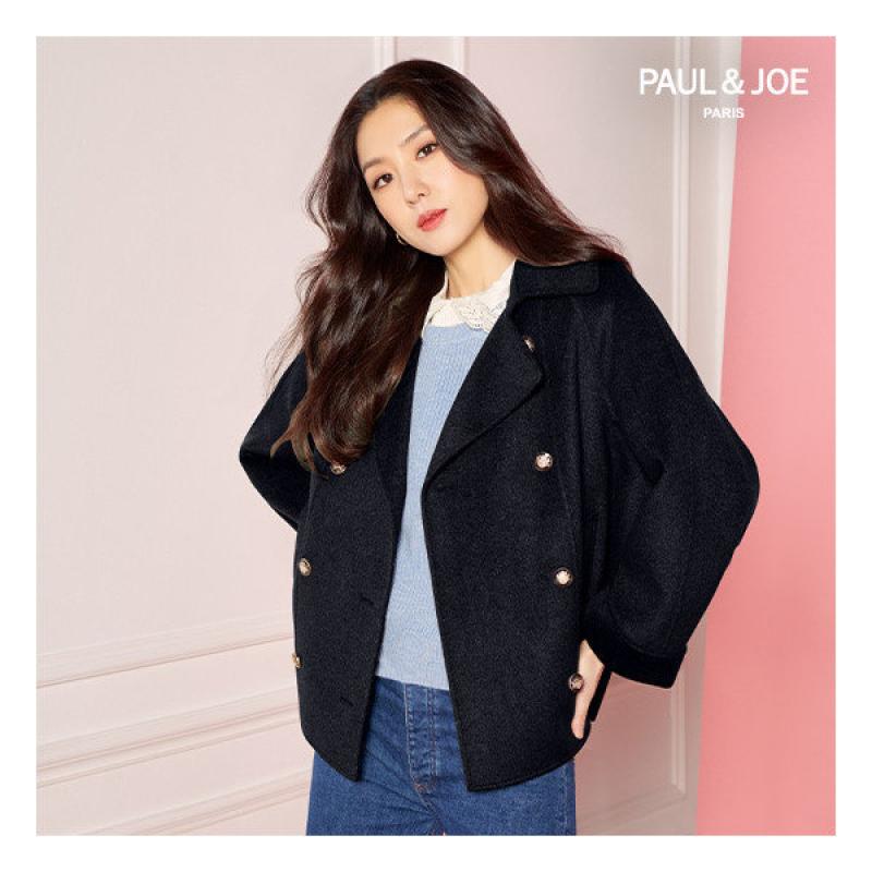 폴앤조 울 블렌디드 핸드메이드 임페리얼 코트