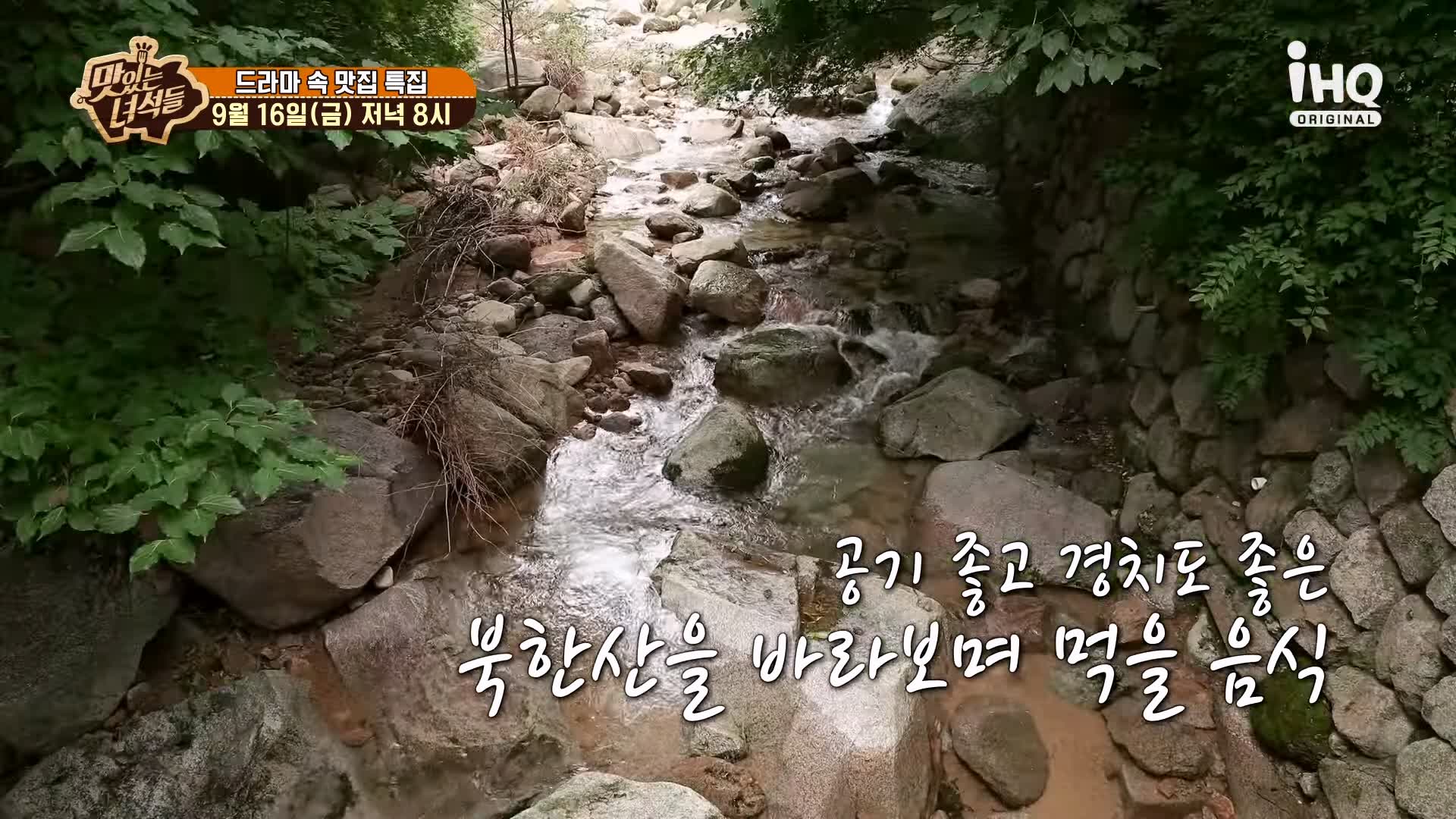맛있는녀석들 제395회 북한산 계곡 해물부추전 오리주물럭 오리로스 오리고기 맛있는 식당 드라마 속 맛있는 식당 특집 맛집 추천 소개