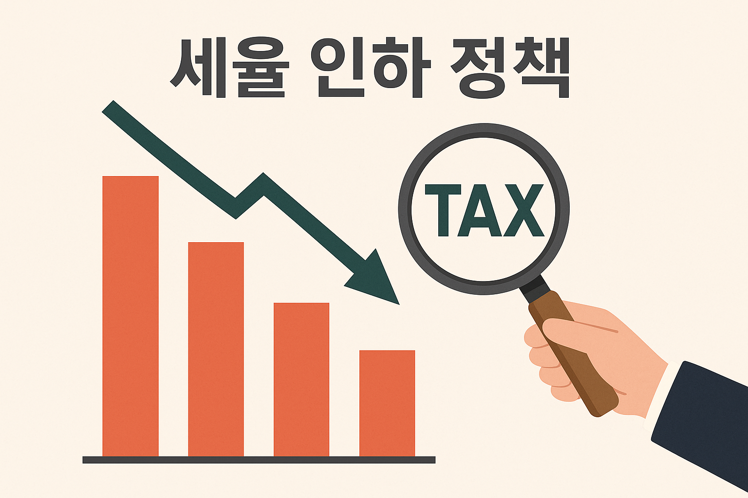 세율 인하 정책 관련 사진