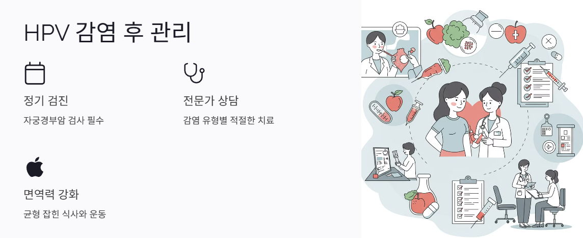 HPV 감염 후 관리 방법