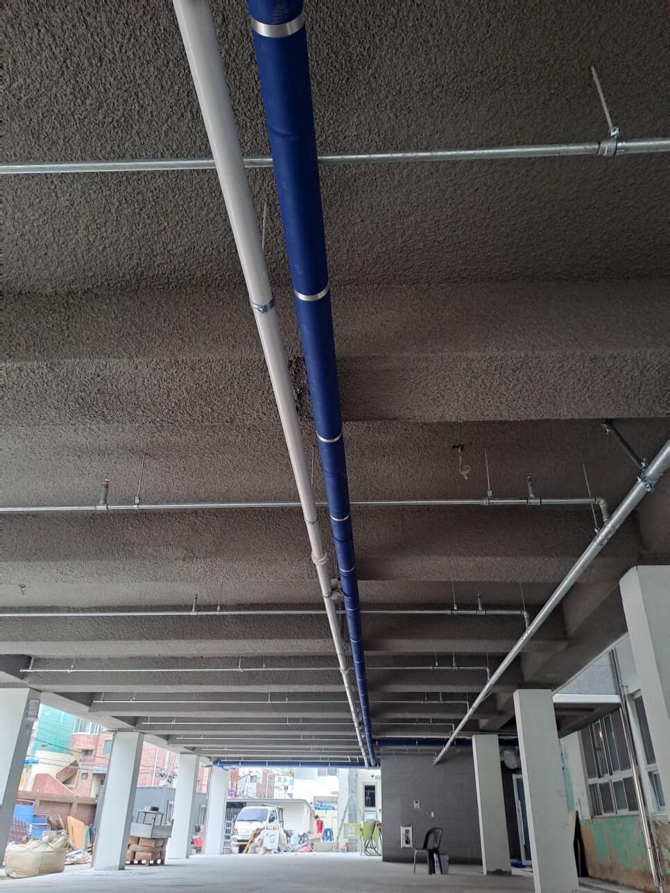 단열보드-내화마감-뿜칠-뿜칠왕