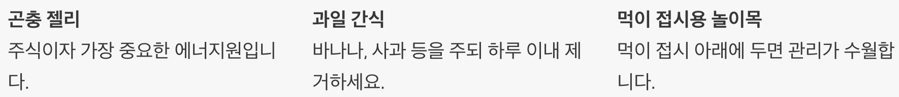 장군님을 위한 특식, '먹이'는 어떻게 줄까?