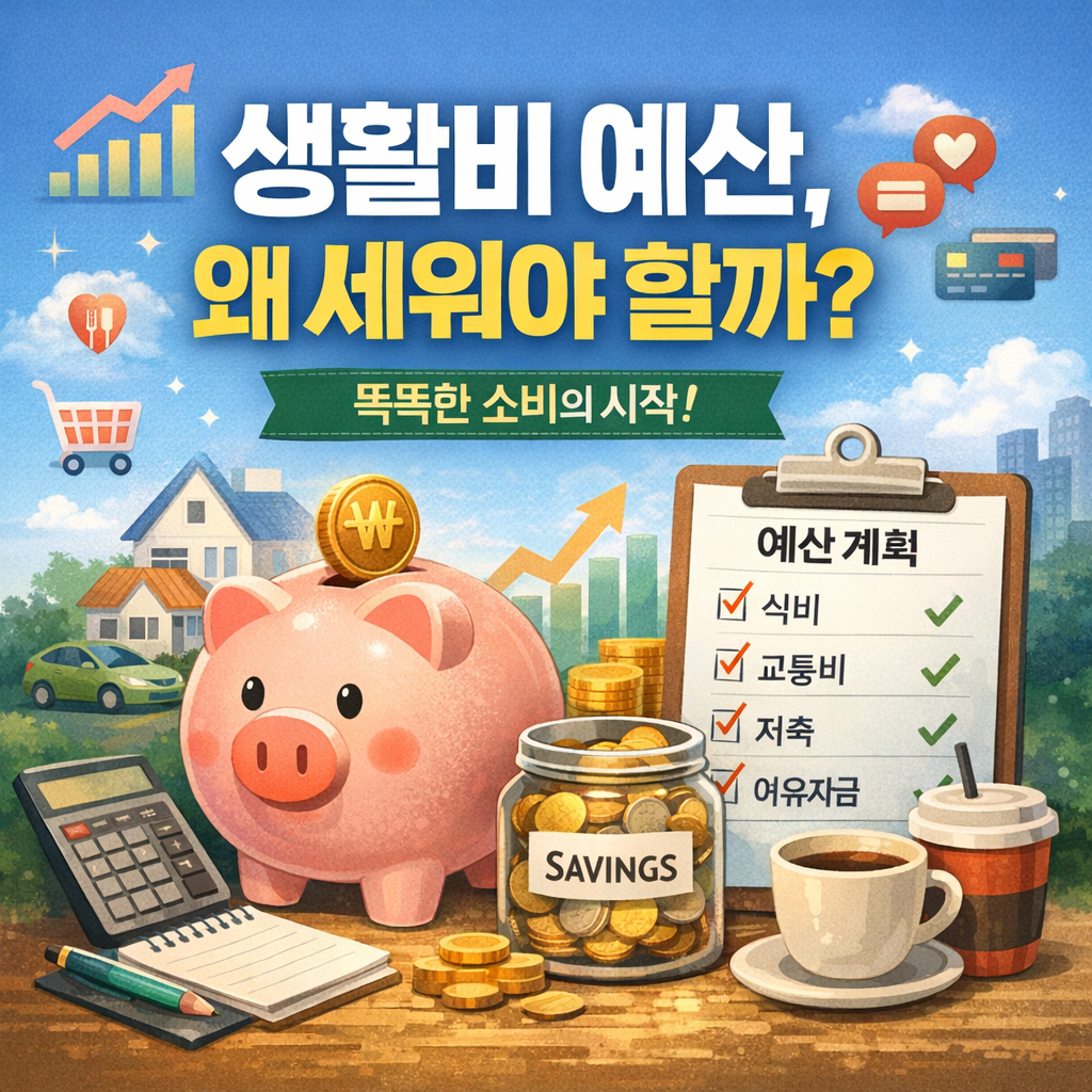 생활비예산 왜 세워야 할까?