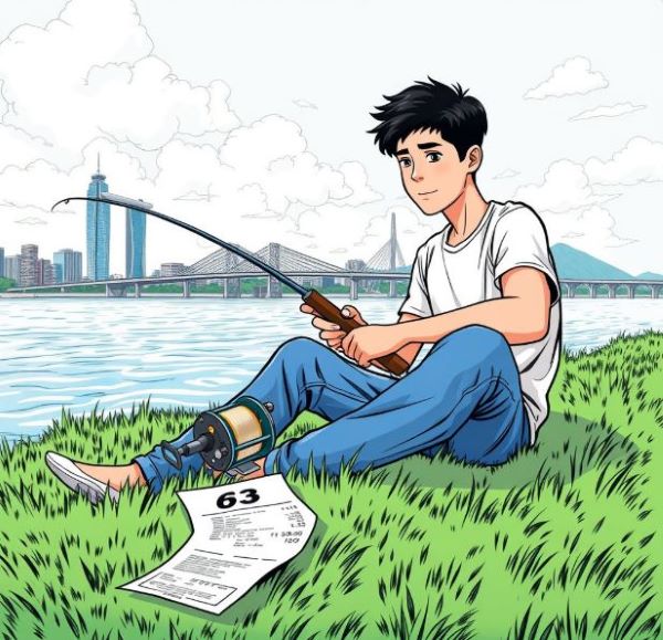 한강 낚시 입문자를 위한 3만원대 가성비 장비 세팅법