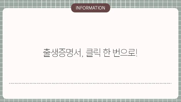 2025 출생증명서 인터넷발급 ft 병원 열람방법