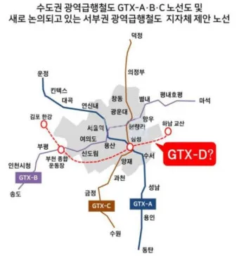 GTX 노선도 주요 환승역 예매 시간표_4