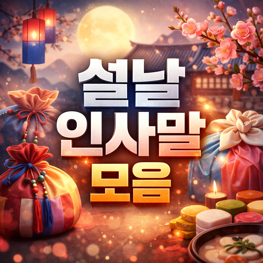 설날 인사말 모음