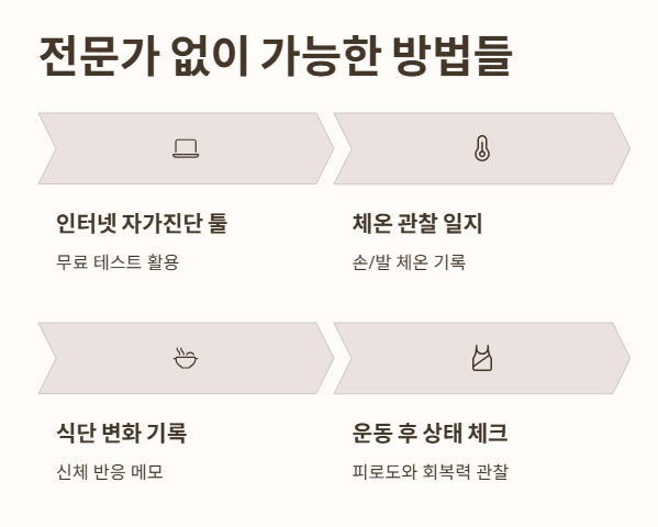 전문가 도움 없이도 가능한 방법들