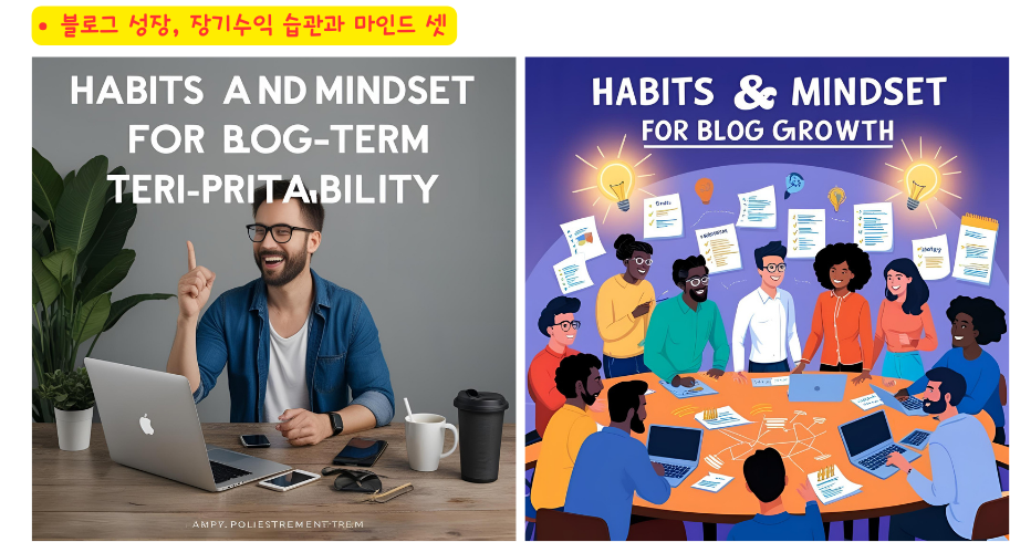블로거 습관