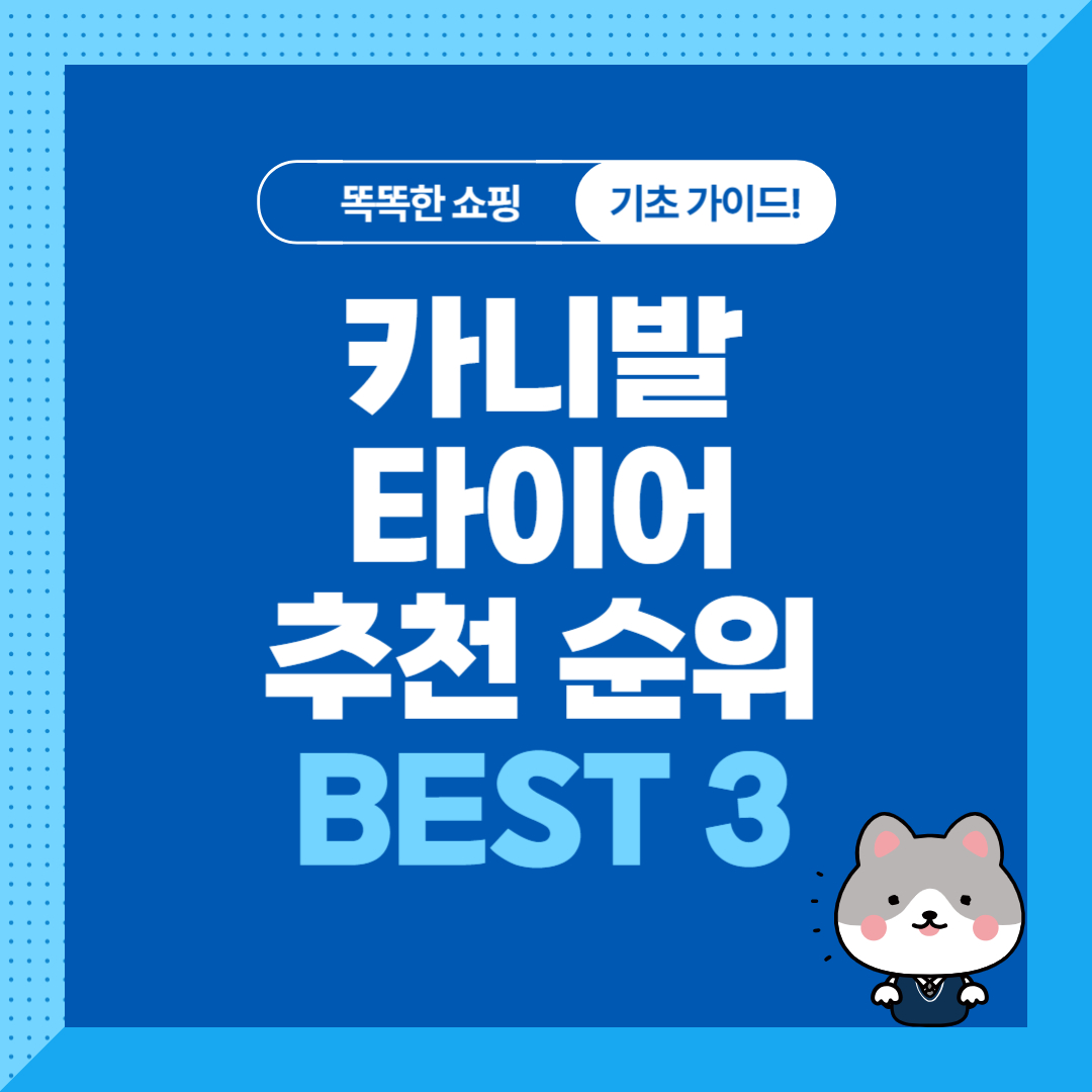 가성비 카니발 타이어 추천 순위 비교