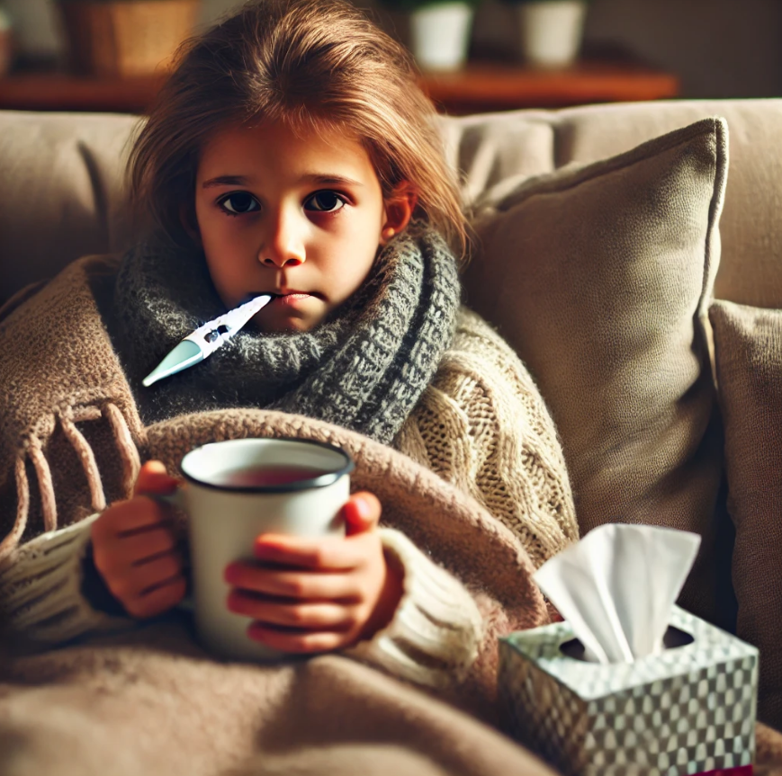 독감과 감기 차이점