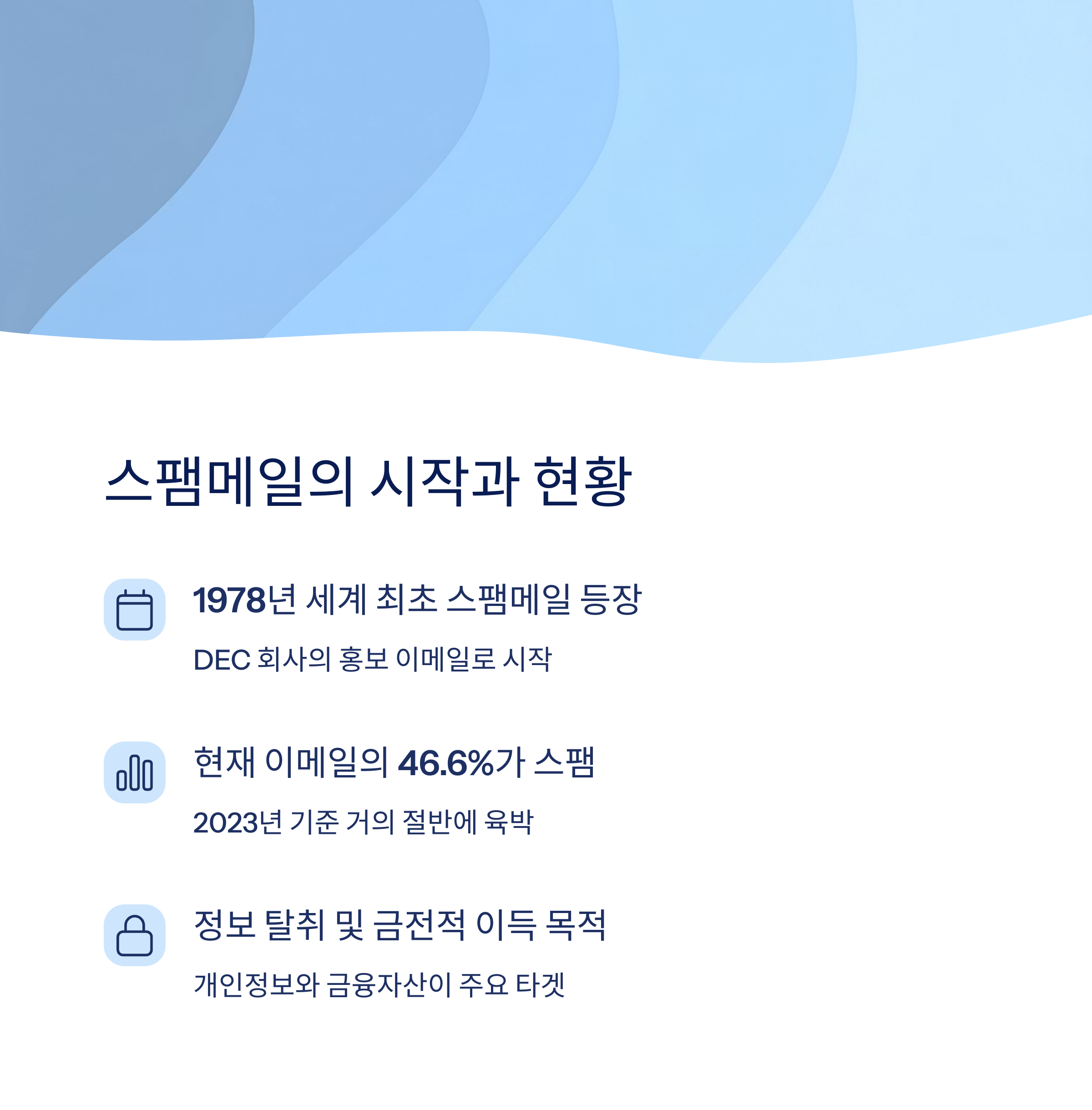 스팸메일의 정체와 등장 배경