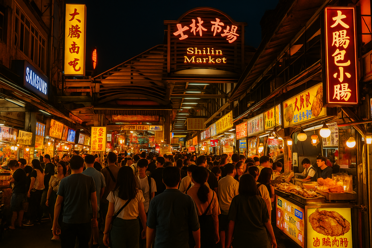 스린야시장 관련사진