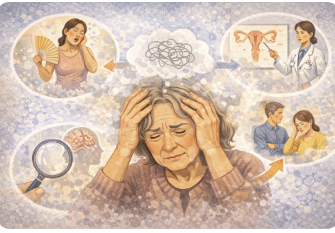 폐경기 브레인포그, 왜 생길까? 원인부터 극복 방법까지 정리 관련 사진