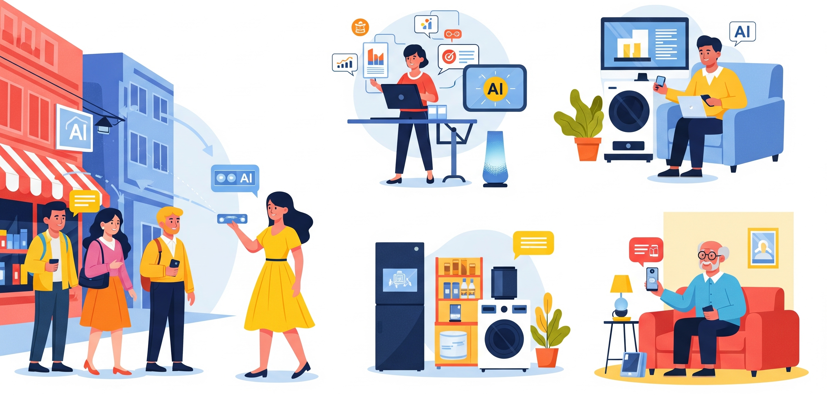 제미나이가 좋은 점을 이미지로 표현