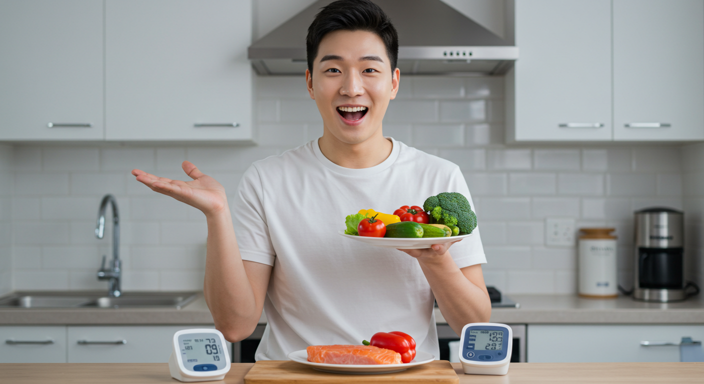 저탄고지 식단이 혈압을 낮추는 4가지 과학적 원리