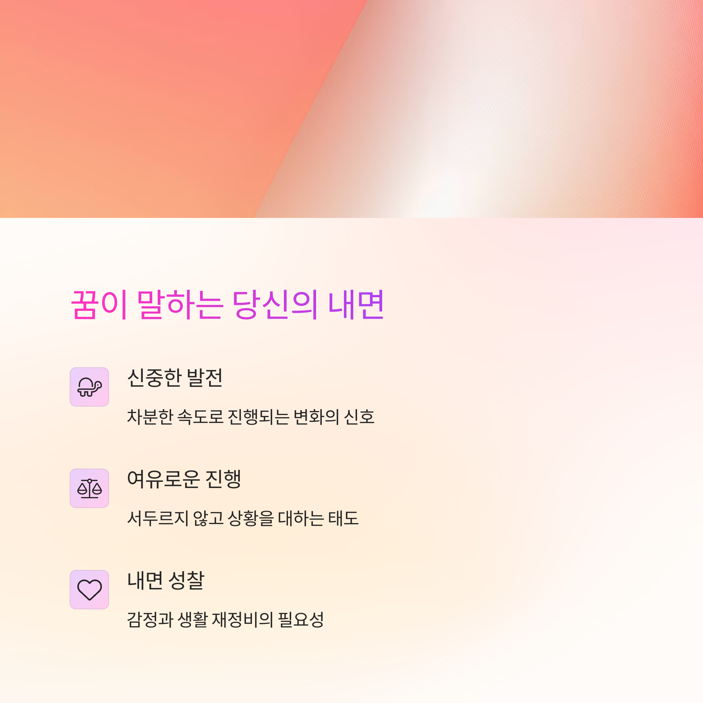 돼지가 천천히 걸어가는 꿈