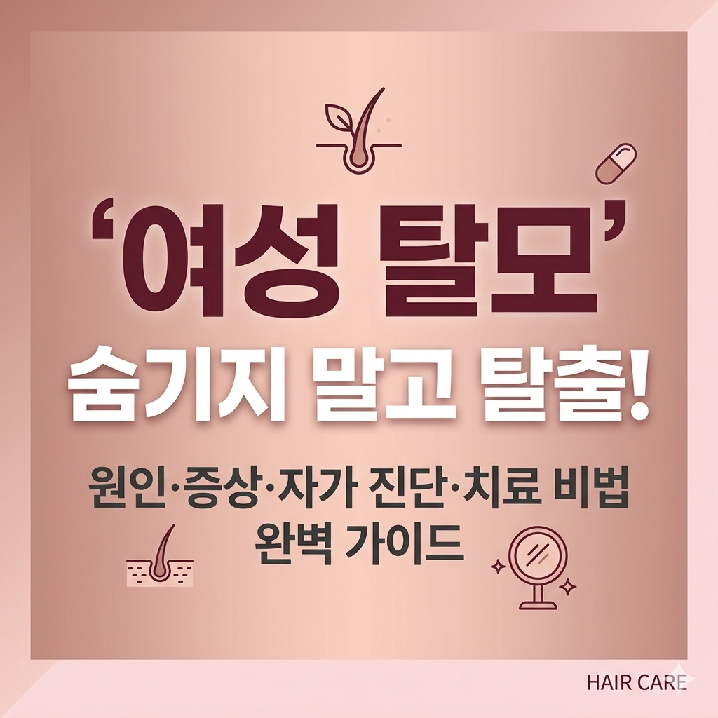 여성 탈모