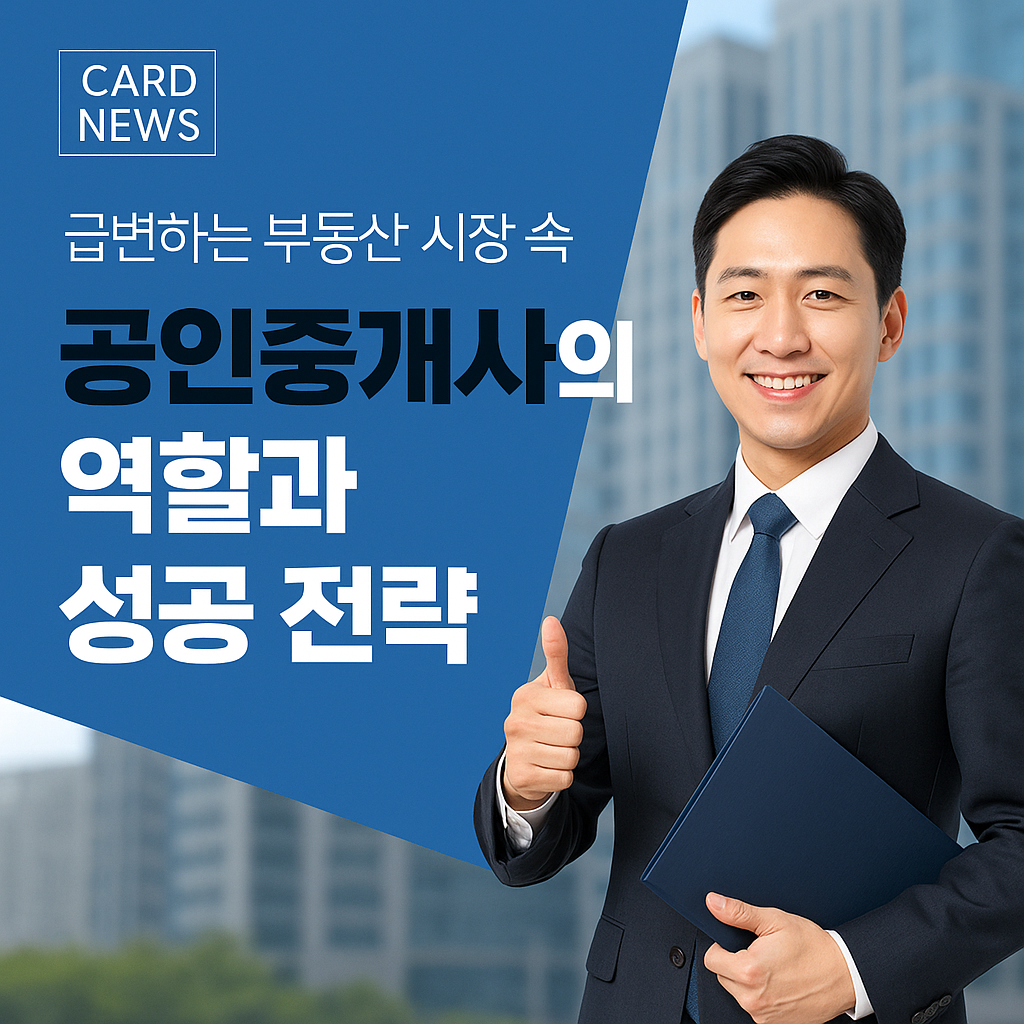 2025년 공인중개사 전망과 성공 전략: 직장인을 위한 부업 또는 전업 기회로서의 접근법