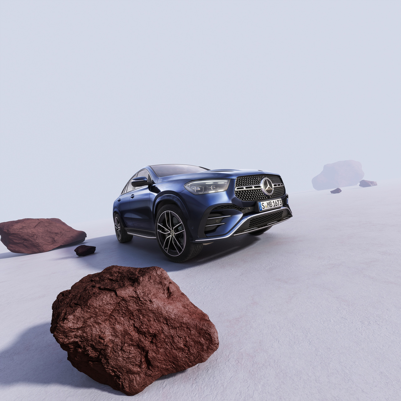 2024년형 벤츠 GLE 쿠페 플러그인 하이브리드 전면