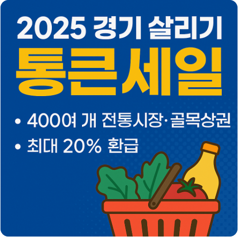 2025 경기 살리기 통큰 세일