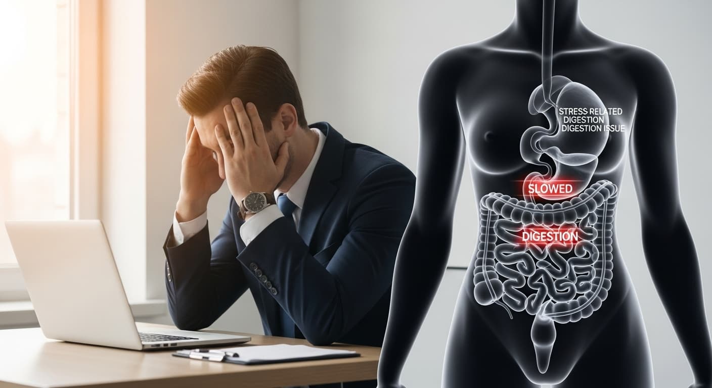 스트레스 받으면 방귀가 더 자주 나요