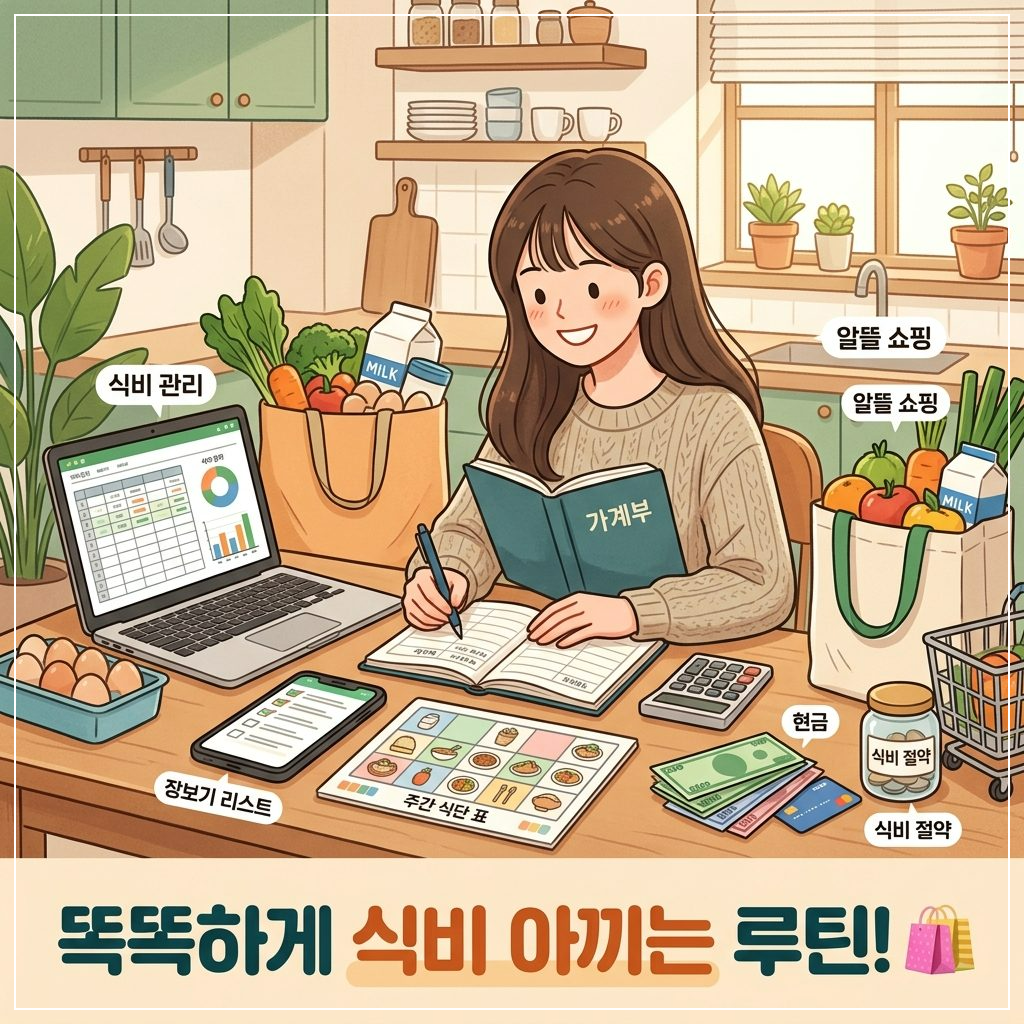 가계부장보기루틴