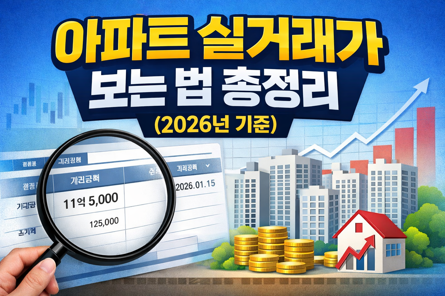 아파트 실거래가 보는 법 총정리 2026년 기준 국토부 실거래가 조회 방법 썸네일