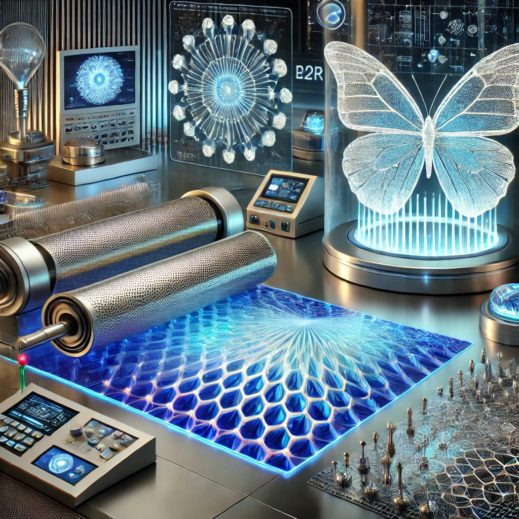 롤투롤 시스템, 광학 메타소재, 바이오 응용 구조