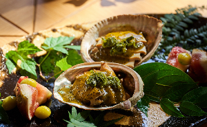 식사 조개요리 사진