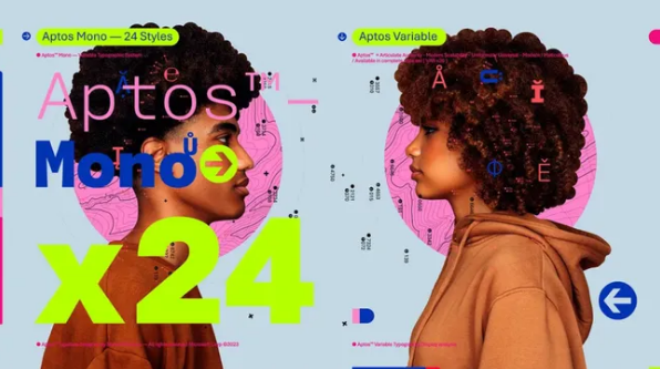 마이크로소프트 오피스가 새롭게 선보이는 영어 글꼴 Aptos(이미지출처-windowscentral)