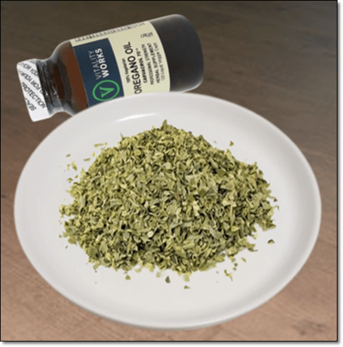 오레가노오일과 분말