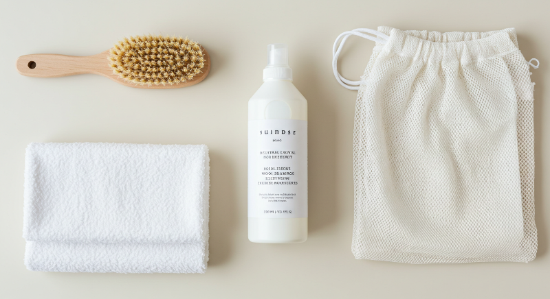 패딩 세탁 준비물