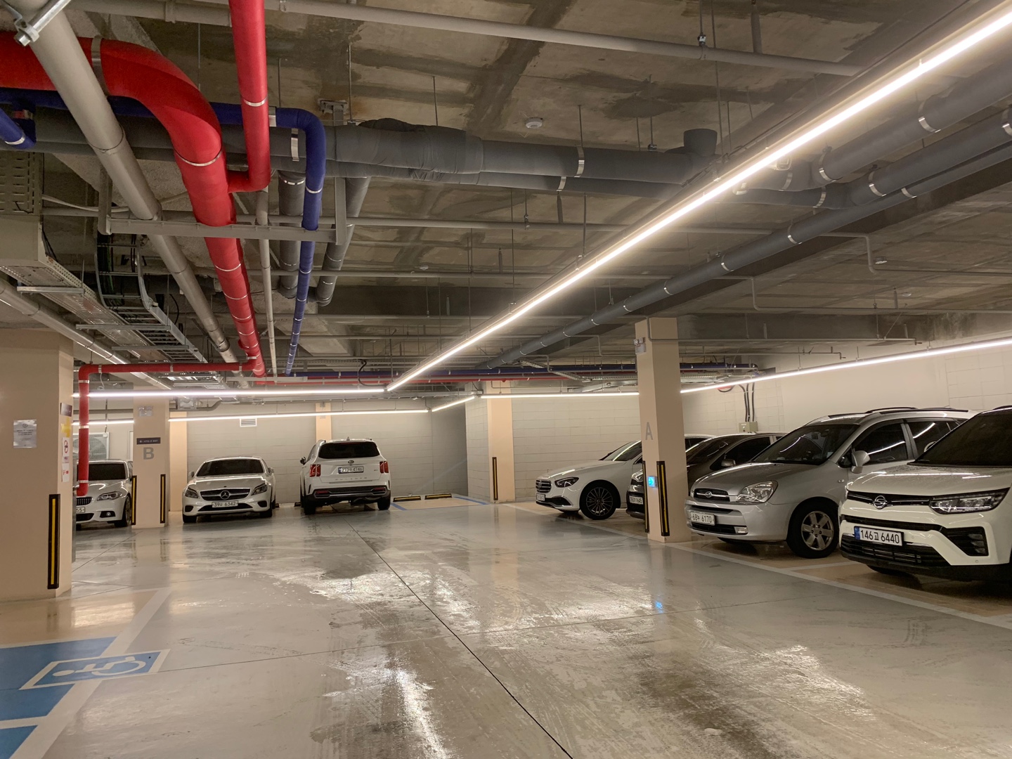 동탄 카페인중리 주차장