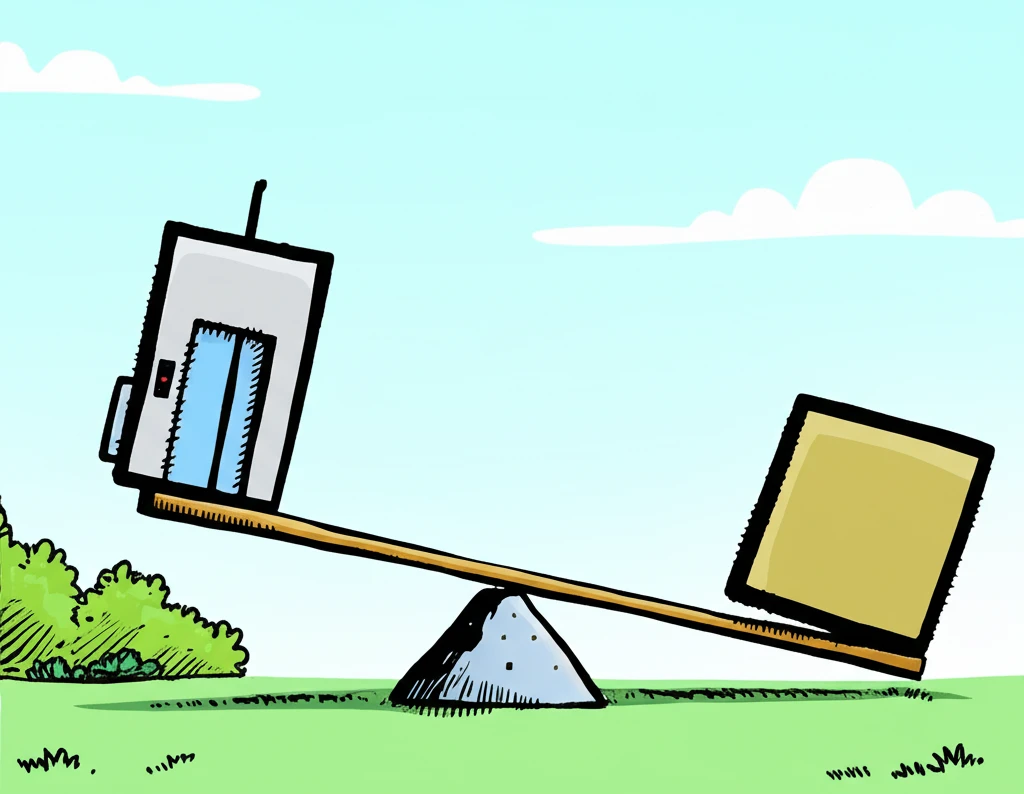 고효율 수직 이동을 위한 엘리베이터 ..