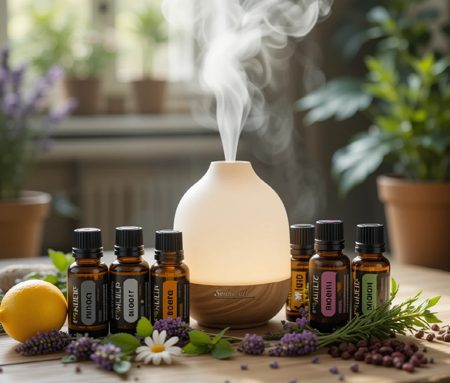 아로마오일 활용방법에 관한 사진