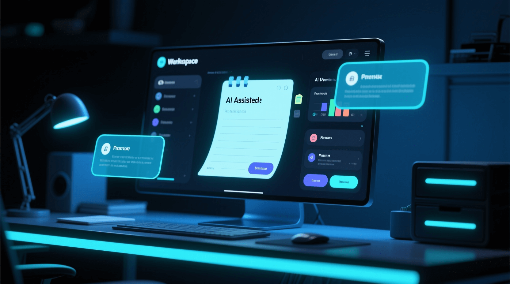 Notion AI 앱 화면 예시