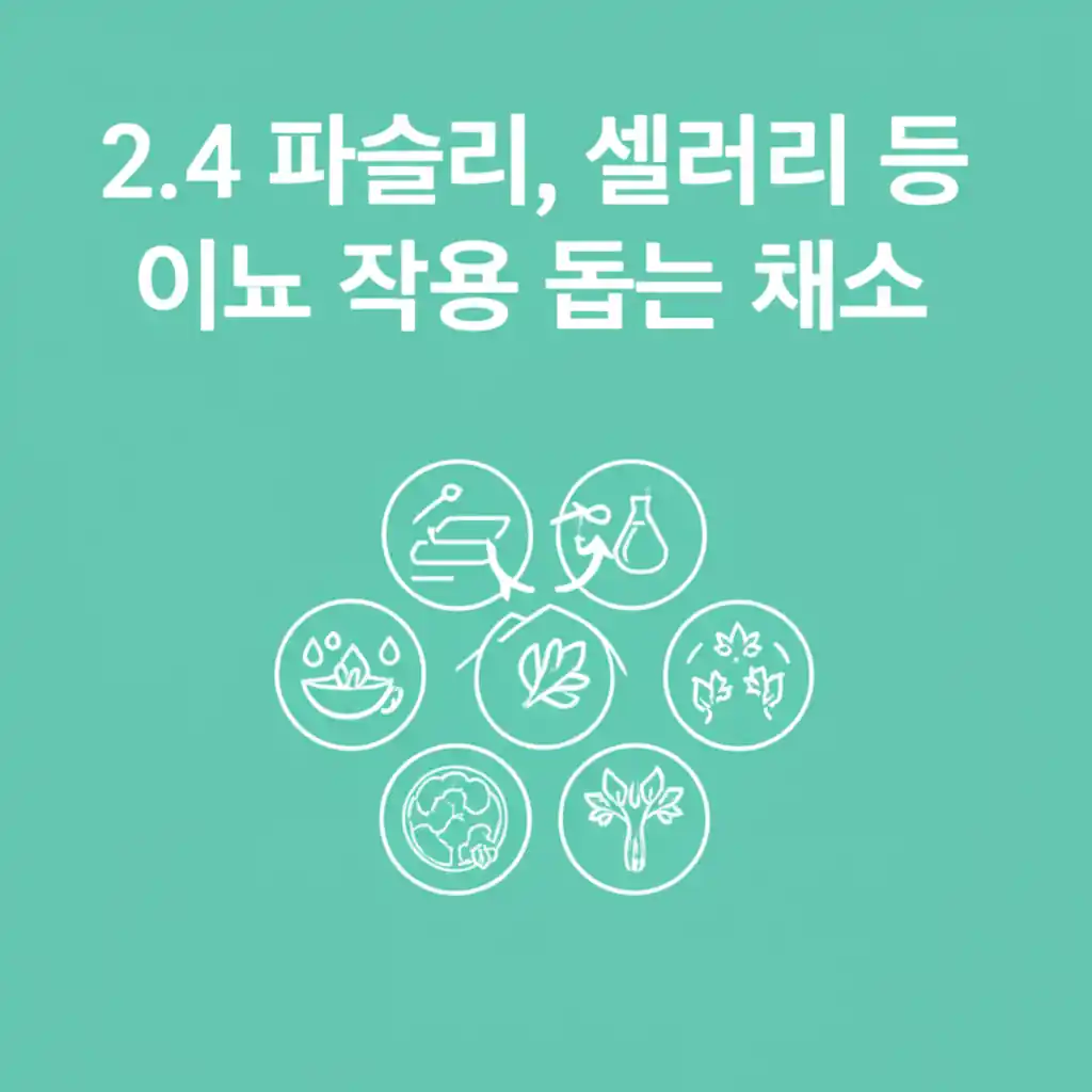 방광염에 좋은 음식: 2.4 이뇨 작용을 돕는 신선한 파슬리, 셀러리 채소