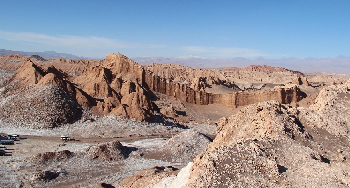 칠레 아타카마 사막 달의 계곡