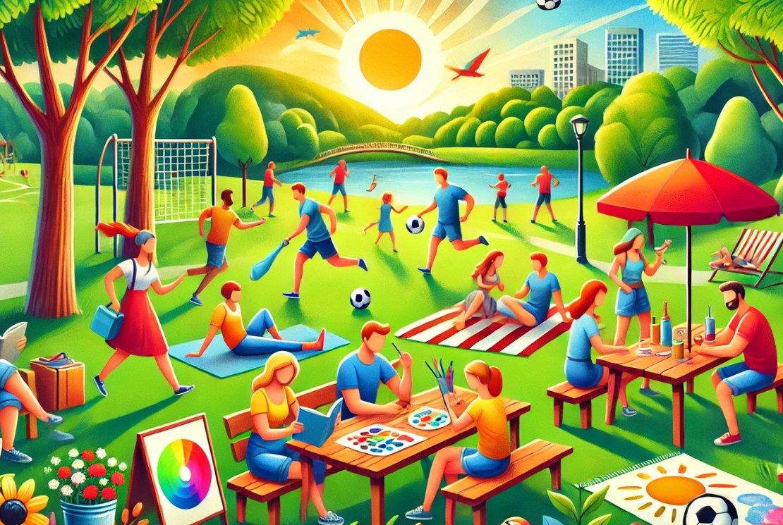 최근에는 여가를 모두가 즐기게 되었다