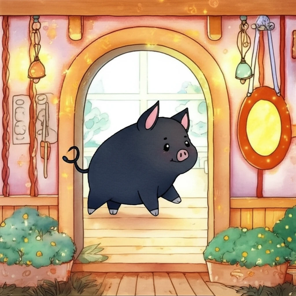 돼지꿈 풀이: 흑돼지, 어미돼지, 새