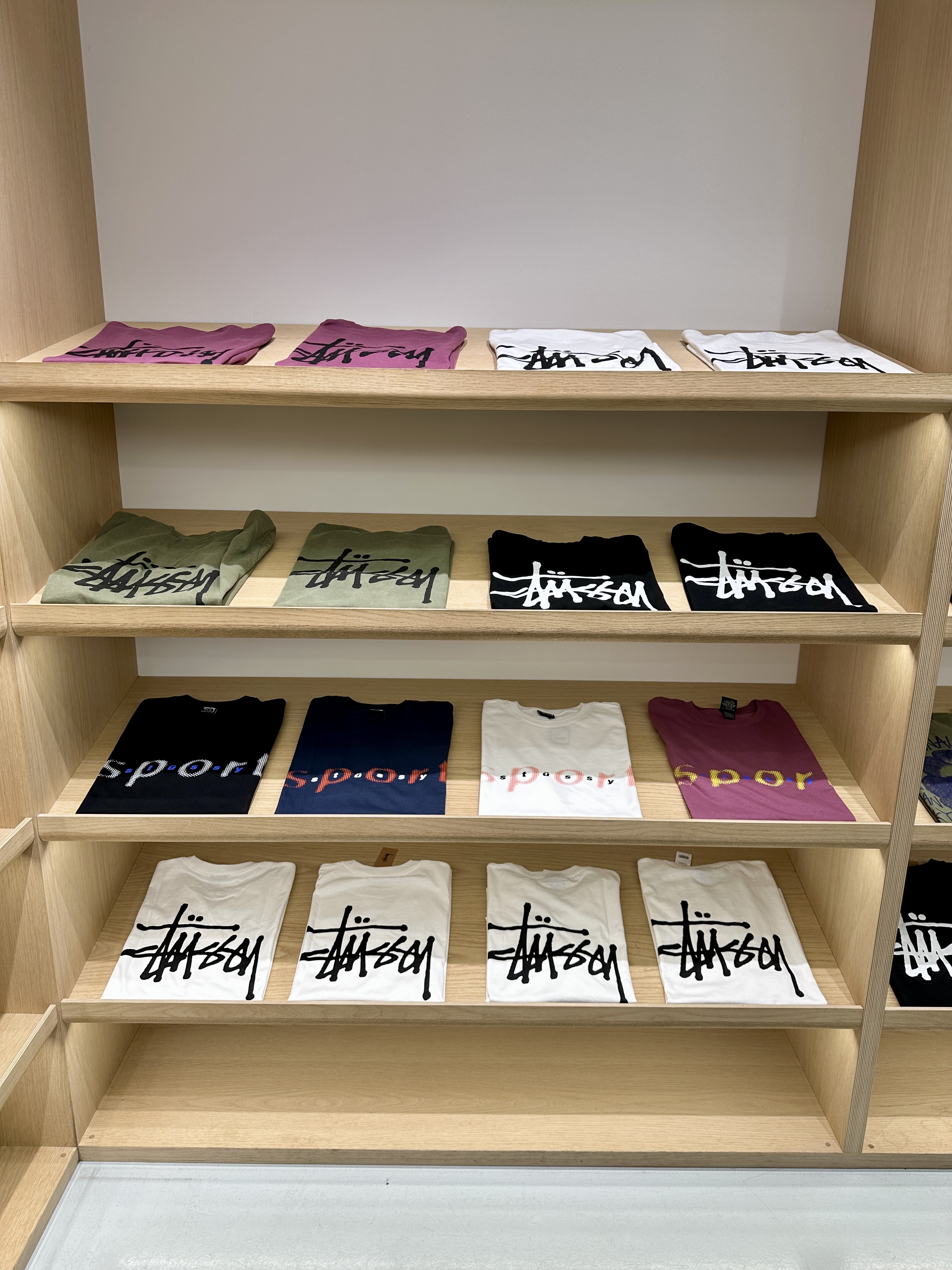 스투시 반팔 티셔츠