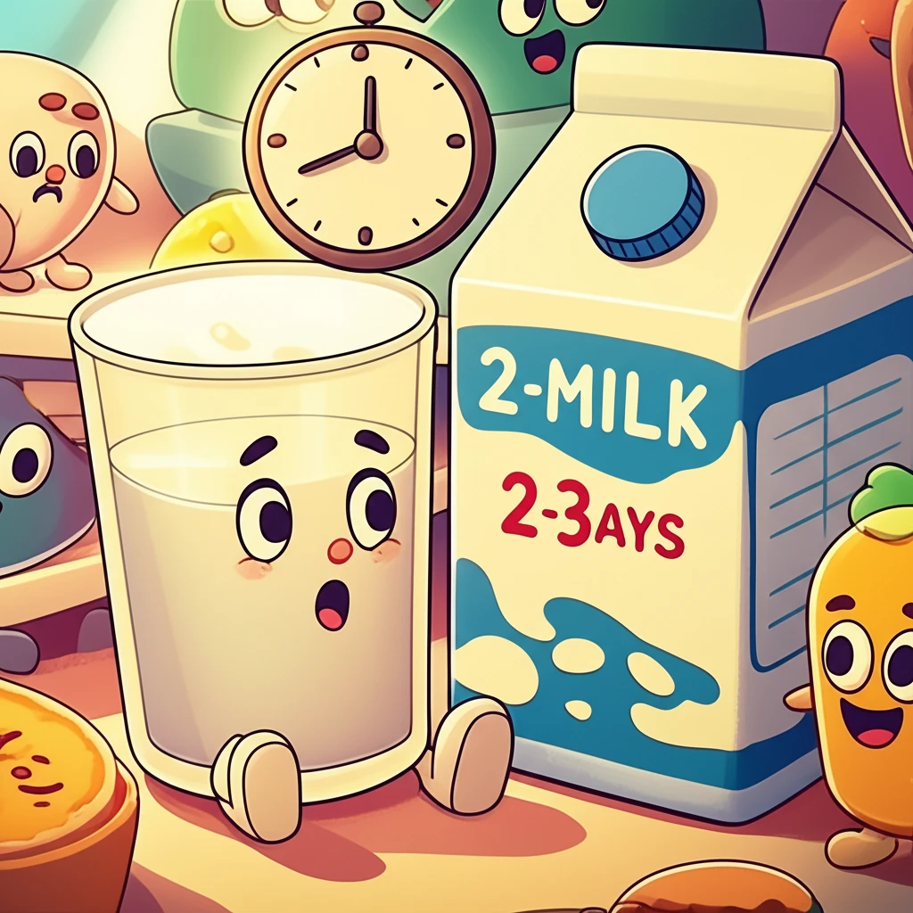 개봉 후에도 신선하게! 우유 보관의 ..