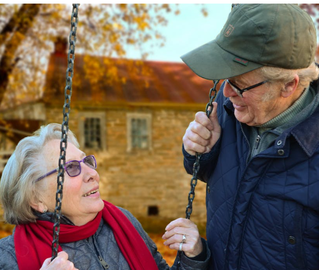 사이좋은 노부부