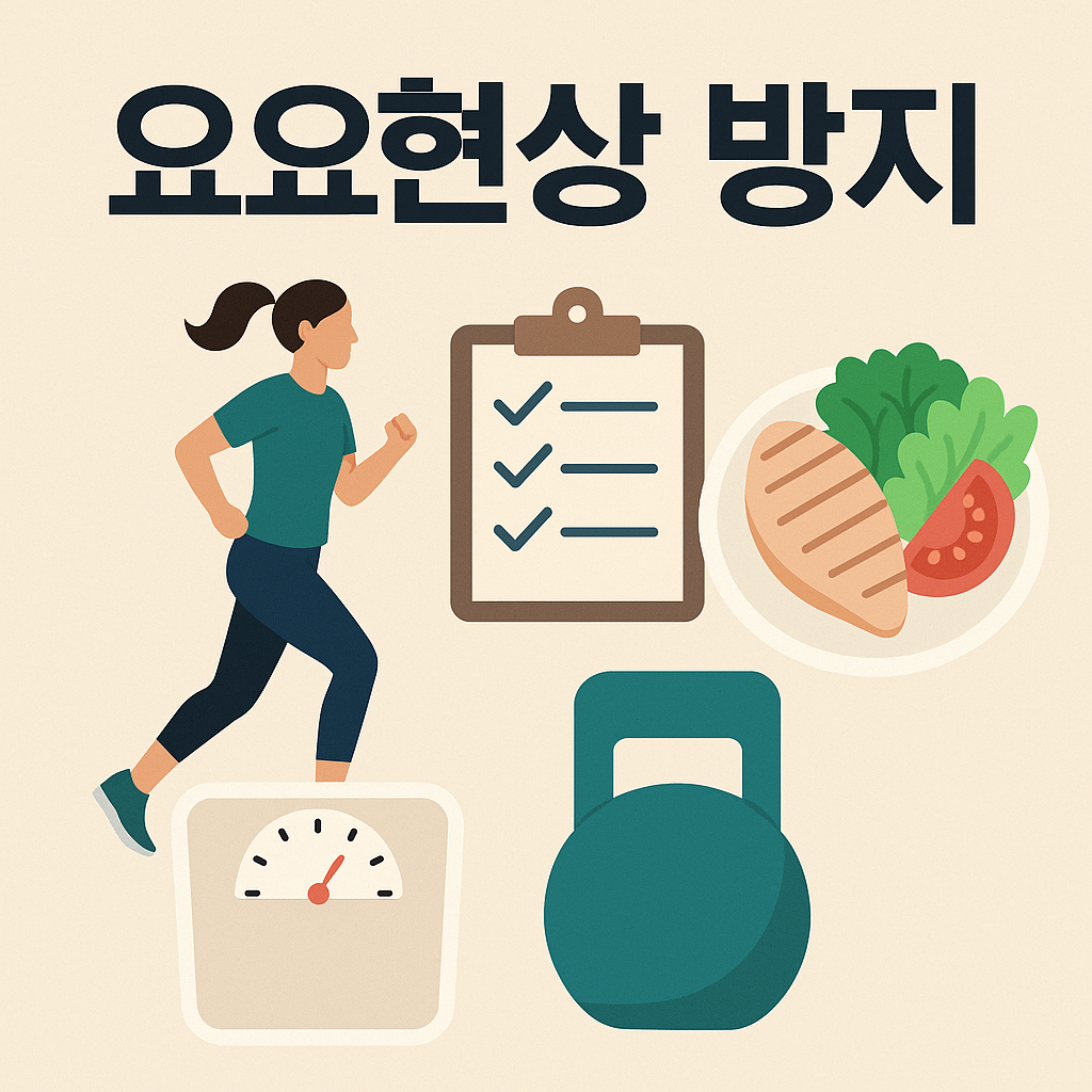 다이어트 후 요요현상, 효과적으로 예방