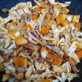 오징어 야채볶음 양념장 만드는법 황금레시피_17