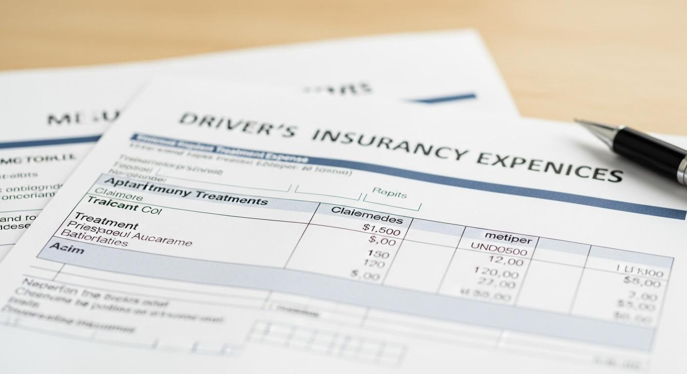 운전자보험 자동차부상치료비 서류